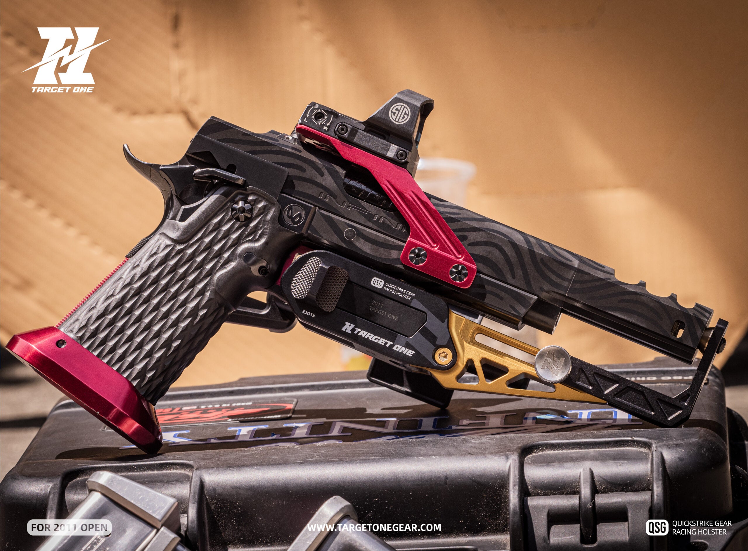 T1 Speed Racing Holster (with Standard Hanger Module)